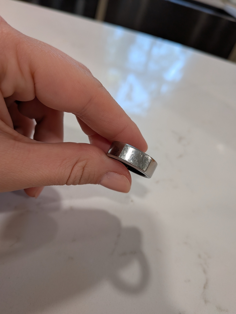 Oura Ring Silver Gen 3 Size 8